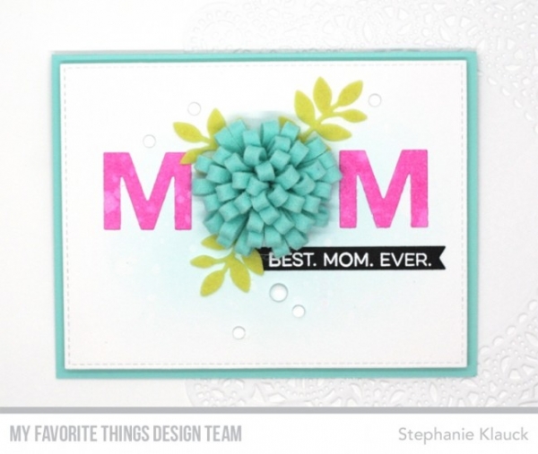 MFT Die-Namics Stanz & Stempel Set - All About Mom