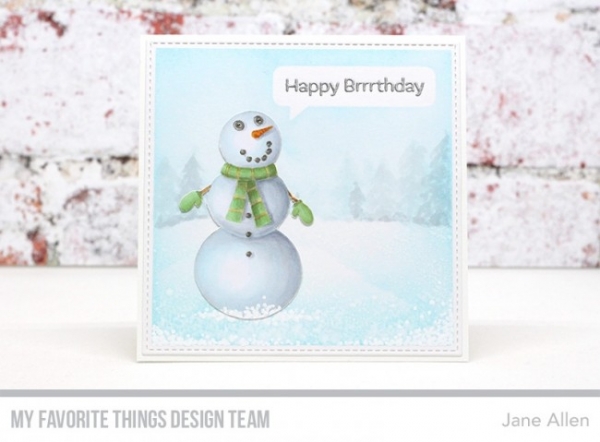 MFT Die-Namics Stanz & Stempel Set - Frosty Friends