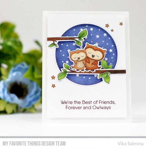 MFT Die-Namics Stanz & Stempel Set - Forever and Owlways