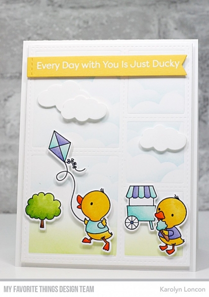 MFT Die-Namics Stanz & Stempel Set - Just Ducky