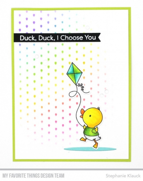 MFT Die-Namics Stanz & Stempel Set - Just Ducky