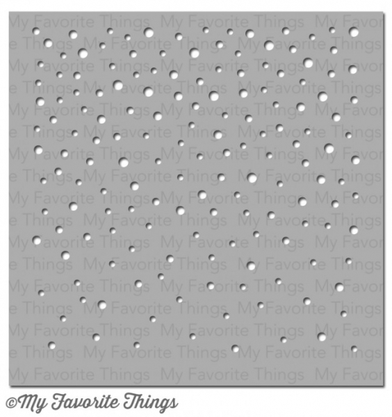 MFT - 6" x 6" Schablone - Snowfall *limitiert*