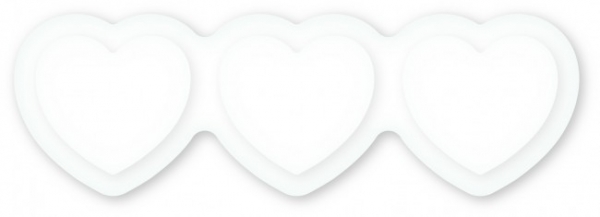 MFT Replenishments - Heart Trio Shaker Pouches