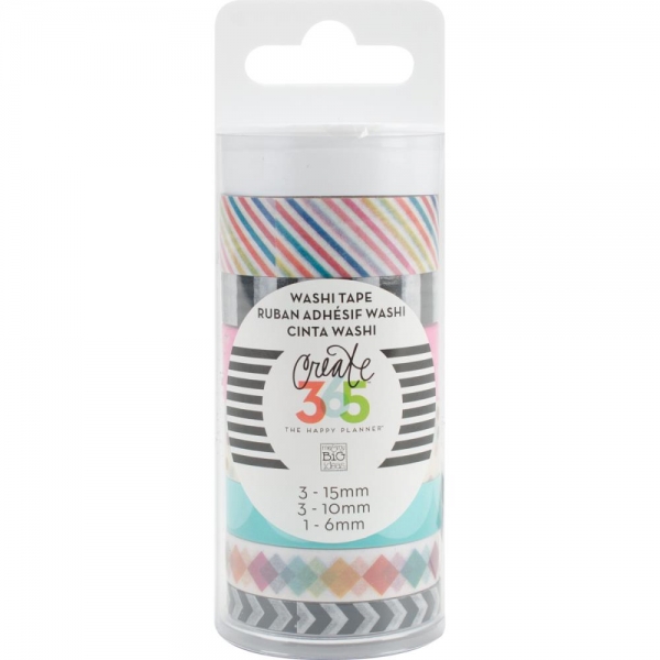 Create 365 Washi Tape Set - Brights