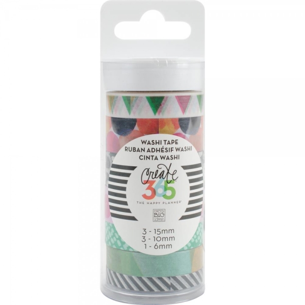 Create 365 Washi Tape Set - Watercolor