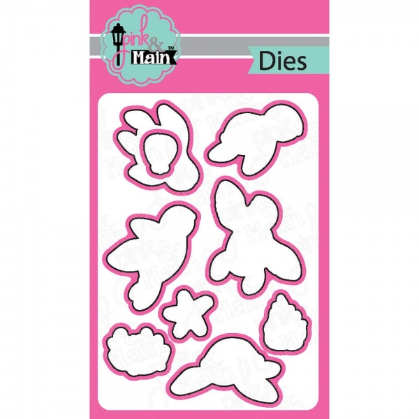 %Pink and Main Dies - Turtley Amazing%