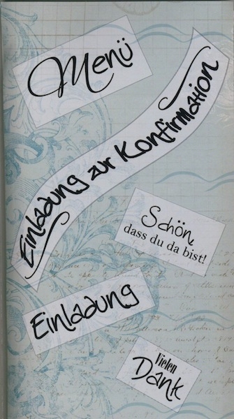 !Rayher Stempel - Konfirmation 1!