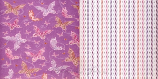 Doublesided Paper "Schmetterlinge groß"