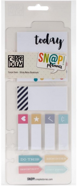 %Sn@p!- 100 Sticky Notes - Carpe Diem%