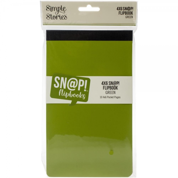 SN@P! Flipbook 4x6 - Green