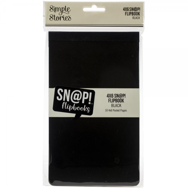 SN@P! Flipbook 4x6 - Black