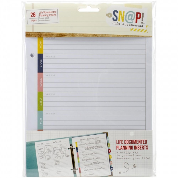 %Sn@p! 26 Planning Inserts- Life Documented Planer Seiten %