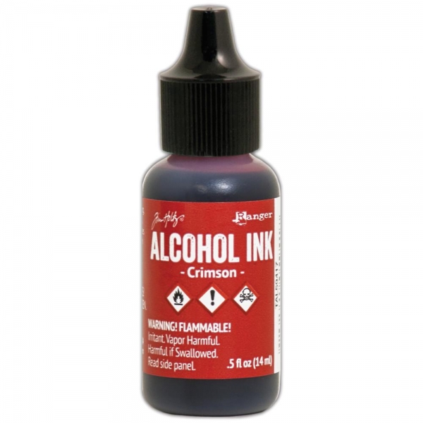 Alcohol Ink - Crimson