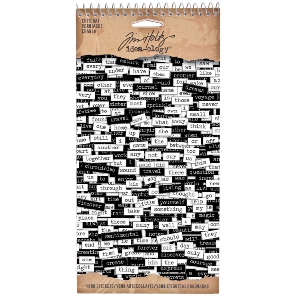 Tim Holtz Chitchat Word Sticker