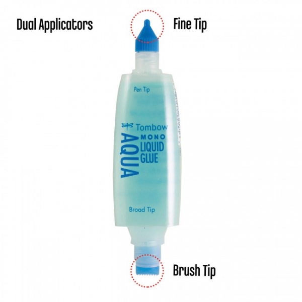 Tombow Mono Aqua Liquid Kleber (blau) 
