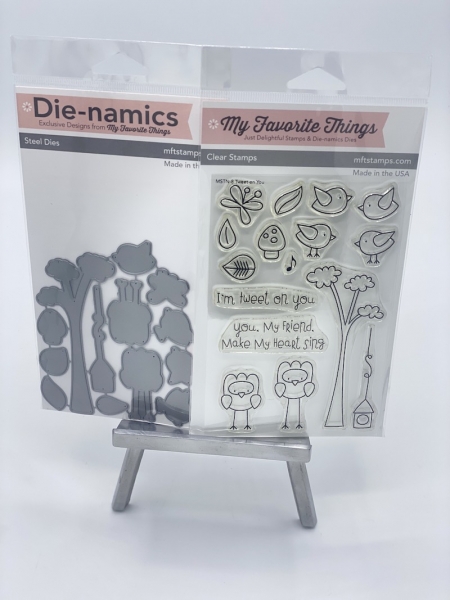 MFT Die-Namics Stanz & Stempel Set - Tweet on You