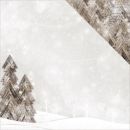 Bo Bunny 12" Sleigh Ride - Blizzard