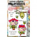 AALL & CREATE Clear Stamps - Bee Free #1129
