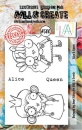 AALL & CREATE Clear Stamps - Alice & Quen #500