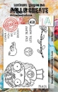 AALL & CREATE Clear Stamps - Little Hippie #511