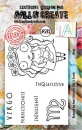 AALL & CREATE Clear Stamps - Virgo #593 