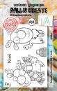 AALL & CREATE Clear Stamps - Reindeer #611