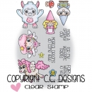 C.C. Design - Clearstamp Set - Mythical Cuties