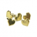 50 Brads - Herzen - Gold