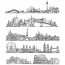 Tim Holtz Stempelset - Cityscapes