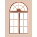 Couture Creations- Highland Christmas Hotfoil Stamp Die - Window Card