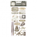 Stamperia Chipboard - Calligraphy