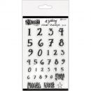 Dylusions Dyalog Clear Stamps - Numerology
