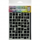 Dylusions small stencil - Betsy`s Block