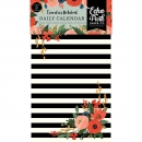 Echo Park Traveler`s Notebook Daily Calendar Insert - Standard - Full Bloom