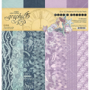 graphic 45 12" x 12" Patterns & Solids Pack - Make a Splash