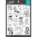 Hero Arts Clearstamps - Art Meowseum 