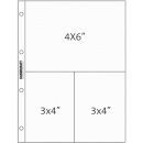 Kaisercraft Captured Moments - 6" x 8" Pocket Pages - Pack 3