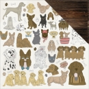 Kaisercraft - Pawfect Collection - Dogs 12"