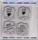 Label Sterne - Clearstamp Set