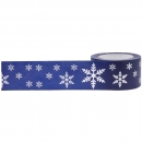 Little B Foil Tape - Snowflake Silver