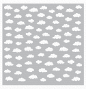MFT - 6" x 6" Scene Stencil - Tiny Clouds Stencil