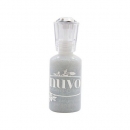 Nuvo Glitter Drops - Silver Crystals
