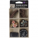 %Prima Wood Icons - Forever Green%