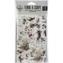 Prima Travelers Journal Notebook - Floral & Script