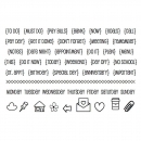 Planner Stamps - Planner Notes to Self