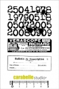 Carabelle Studio - A7 Chiffres et Publicitè (Zahlen und 2Label)
