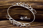 SnipArt Chipboards Lost in Paradise – Oval Frame