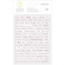 Seven Paper - Phrase Stickers - Katze 59 Stck.