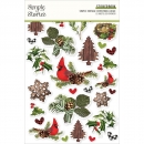Simple Stories Sticker Book - Simple Vintage Christmas Lodge