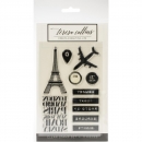 Teresa Collins Clear Stamp Set - Jetsetter, Memory